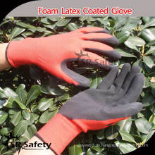 SRSAFETY 13G Schaum Latex beschichtete Handschuhe / Griff Latex Handschuhe